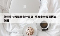 怎样看今天陕西金叶走势_陕西金叶股票历史数据