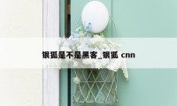 银狐是不是黑客_银狐 cnn