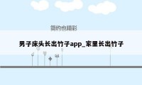 男子床头长出竹子app_家里长出竹子