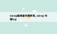 v2ray服务器代理转发_v2ray 代理tcp