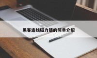 黑客连线磁力链的简单介绍