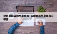 北辰足球公园水上乐园_天津北辰水上乐园在哪里