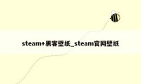 steam+黑客壁纸_steam官网壁纸