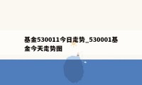 基金530011今日走势_530001基金今天走势图