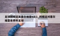 足球阿根廷赢塞尔维亚6比1_阿根廷对塞尔维亚世界杯足球