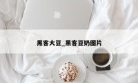 黑客大豆_黑客豆奶图片