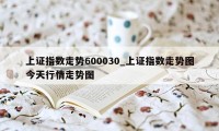 上证指数走势600030_上证指数走势图今天行情走势图