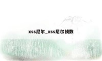 xss尼尔_xss尼尔帧数