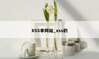 XSS拿网站_xss的