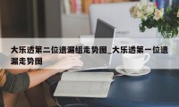 大乐透第二位遗漏组走势图_大乐透第一位遗漏走势图