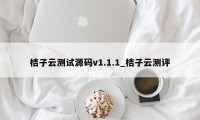 桔子云测试源码v1.1.1_桔子云测评