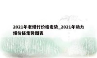 2021年老煤竹价格走势_2021年动力煤价格走势图表