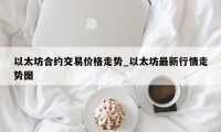 以太坊合约交易价格走势_以太坊最新行情走势图