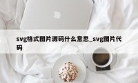 svg格式图片源码什么意思_svg图片代码