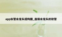 app水管水龙头结构图_连接水龙头的软管