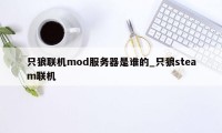 只狼联机mod服务器是谁的_只狼steam联机